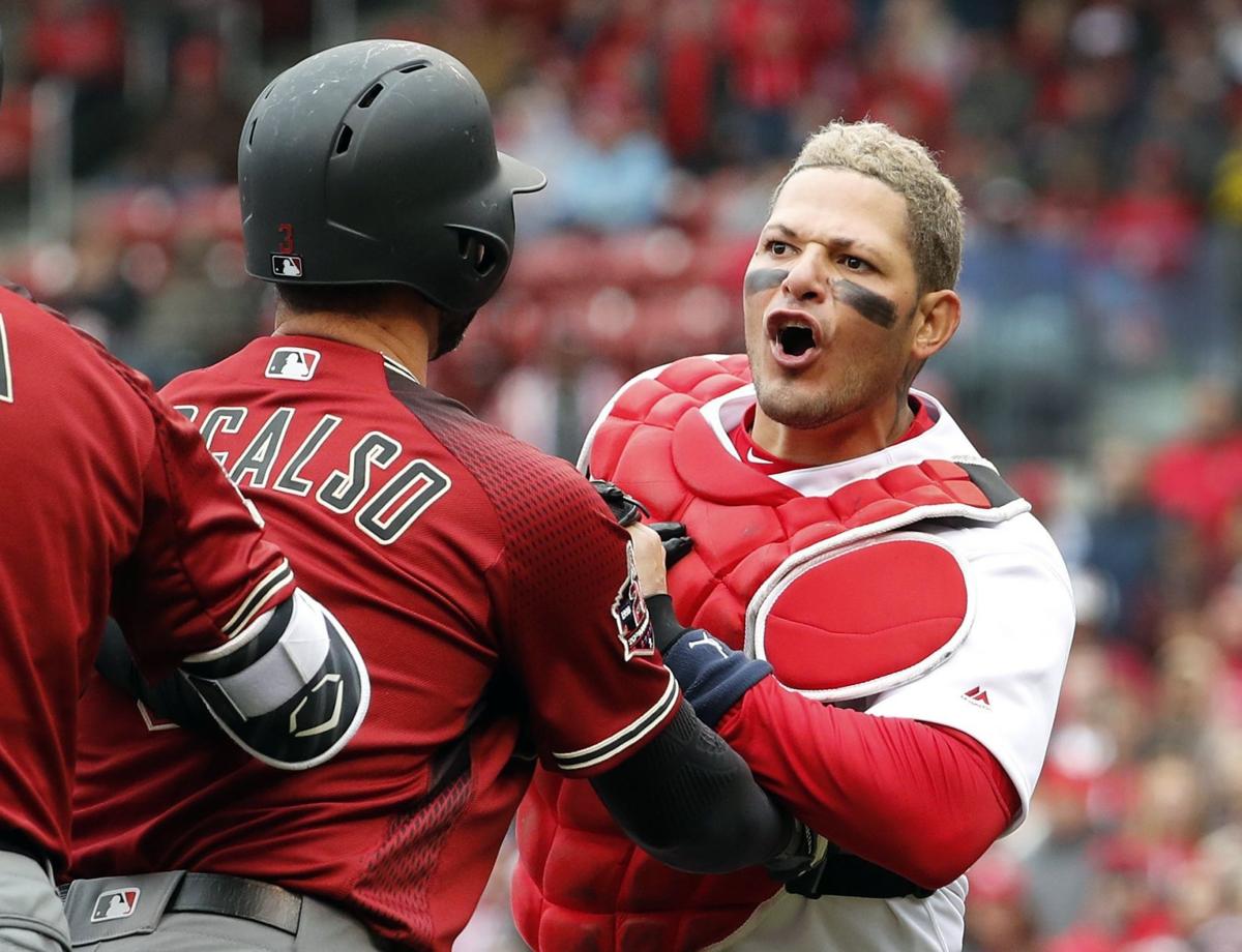 Oct 19, 2006; New York, NY, USA; St. Louis Cardinals catcher