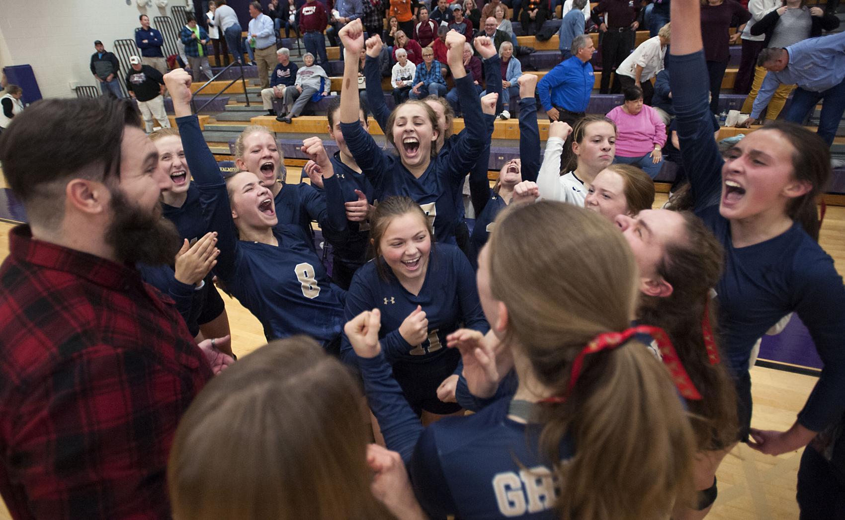 Class 1A Valmeyer Sectional championship Father McGivney def. Gibault
