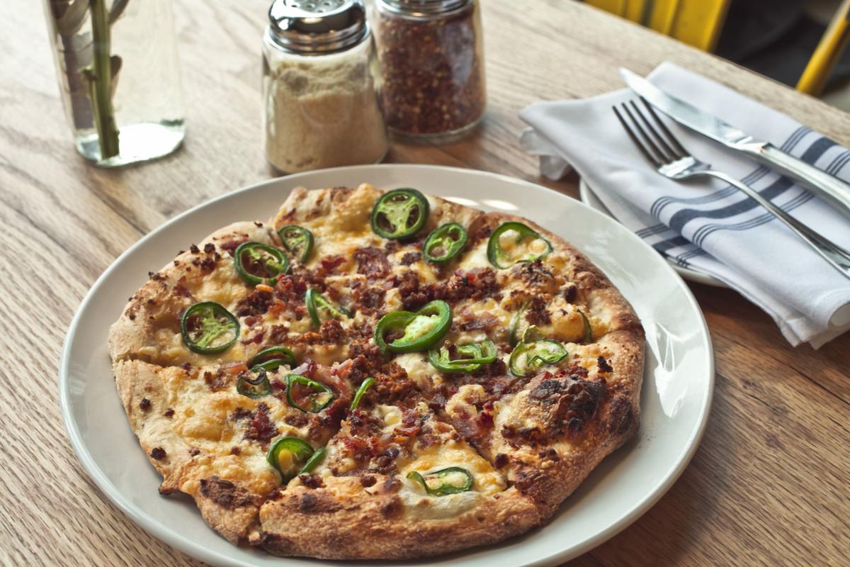 At Hugo S Pizzeria The Prolific Dave Bailey Serves Pizza