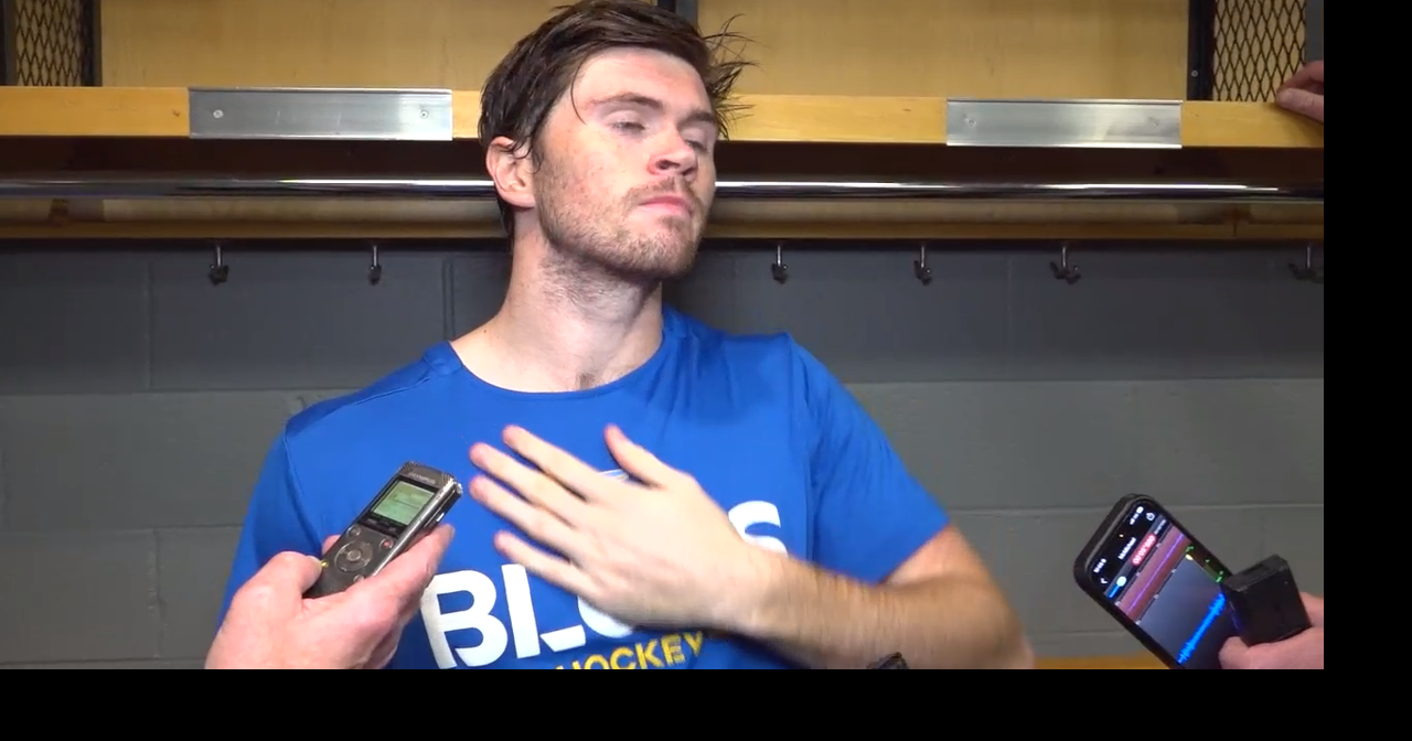Connor McMichael: Blues 'fell asleep' in the second period vs. Blackhawks – STLtoday.com