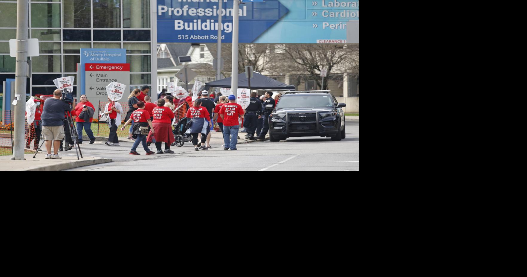 Mercy Hospital operating 'as best we can' amid strike, CEO says