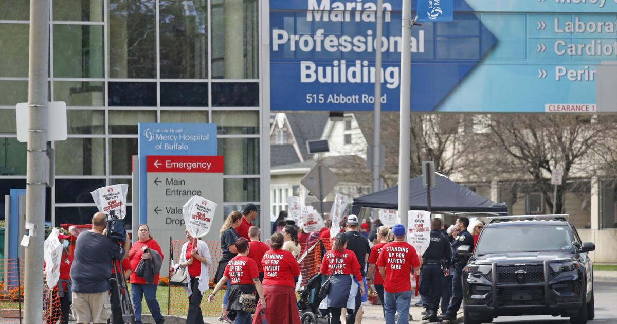 Mercy Operating Mercy Hospital operating 'as best we can' amid strike, CEO says