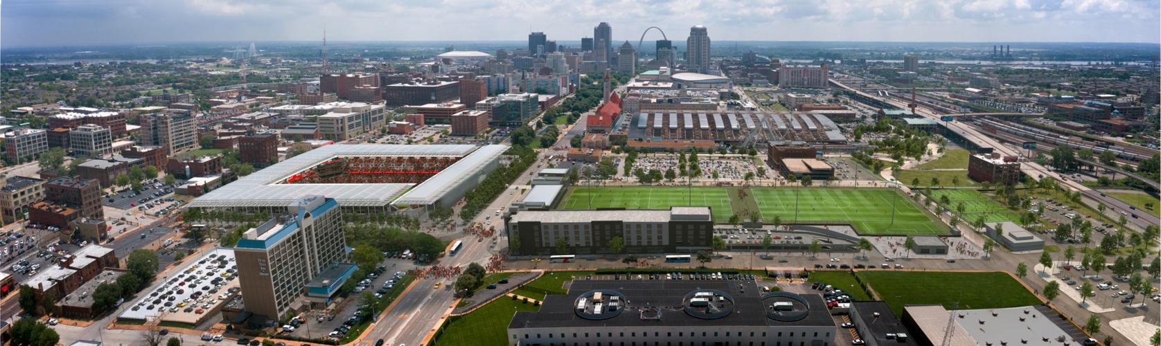 Planned MLS stadium in 51
