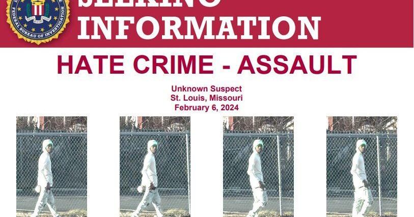 FBI looking for man suspected in St. Louis hate crime - Vimarsana News