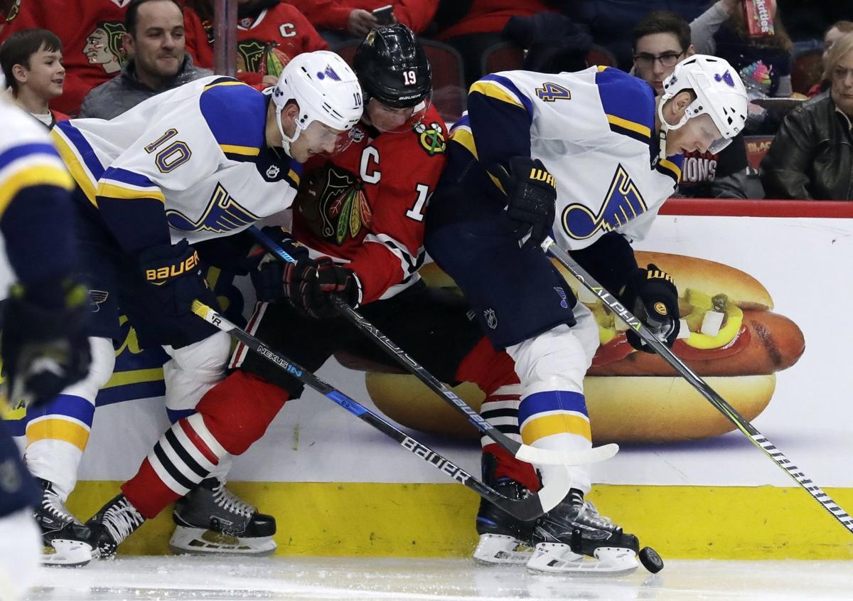 Blues win, Blackhawks lose as NHL opens for fans' sake