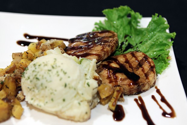 Hospital Chef Puts Good Tasty Food On The Plate Food And