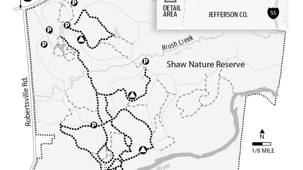 MAP: Shaw Nature Reserve | | stltoday.com