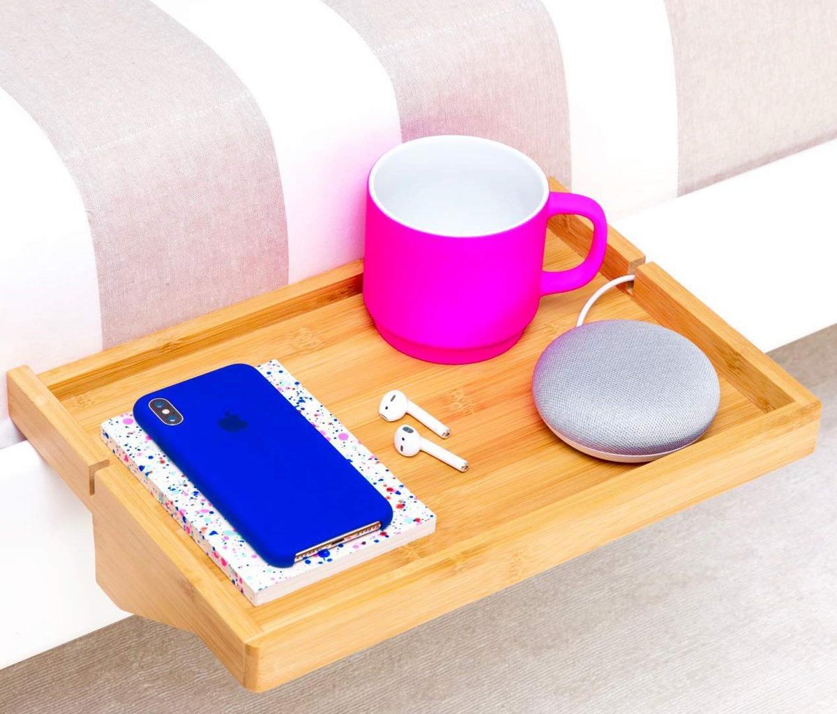 This bedside tray is perfect for small spaces Home & Garden