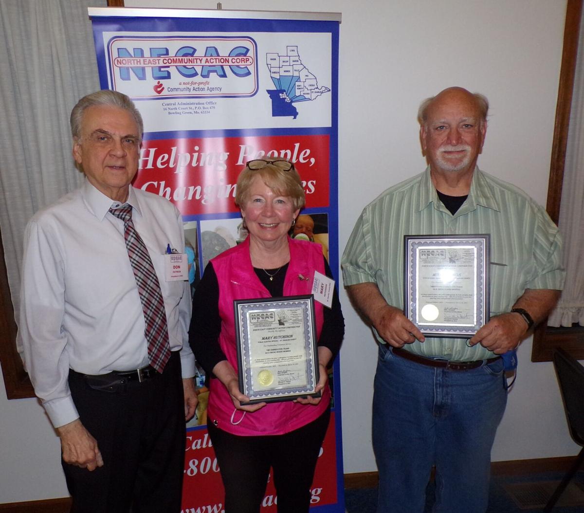 NECAC ST. CHARLES BOARD SERVICE PLAQUES 2021