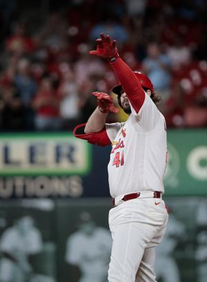 St. Louis Cardinals try to get the bats going against the Texas Rangers