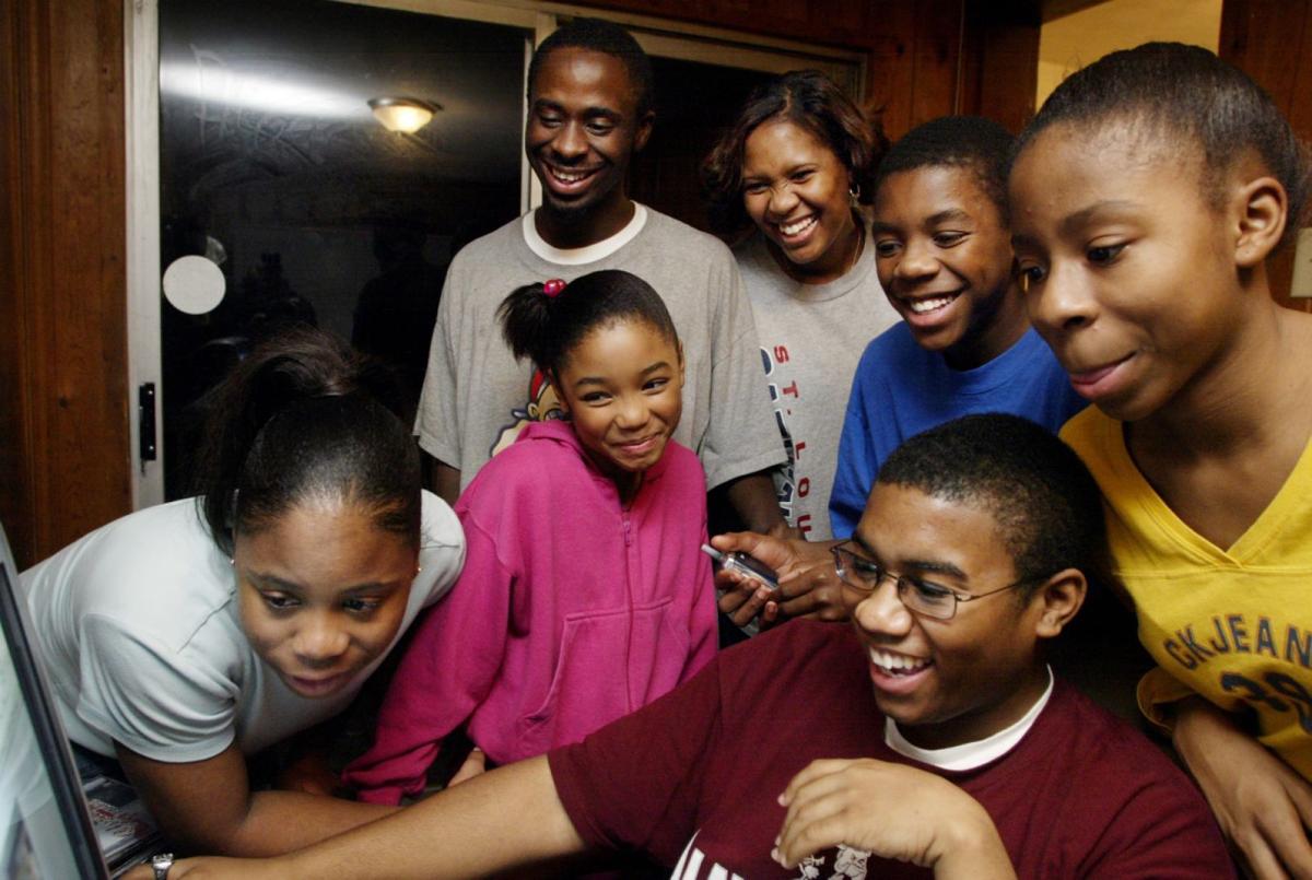 Keisha Powell and family
