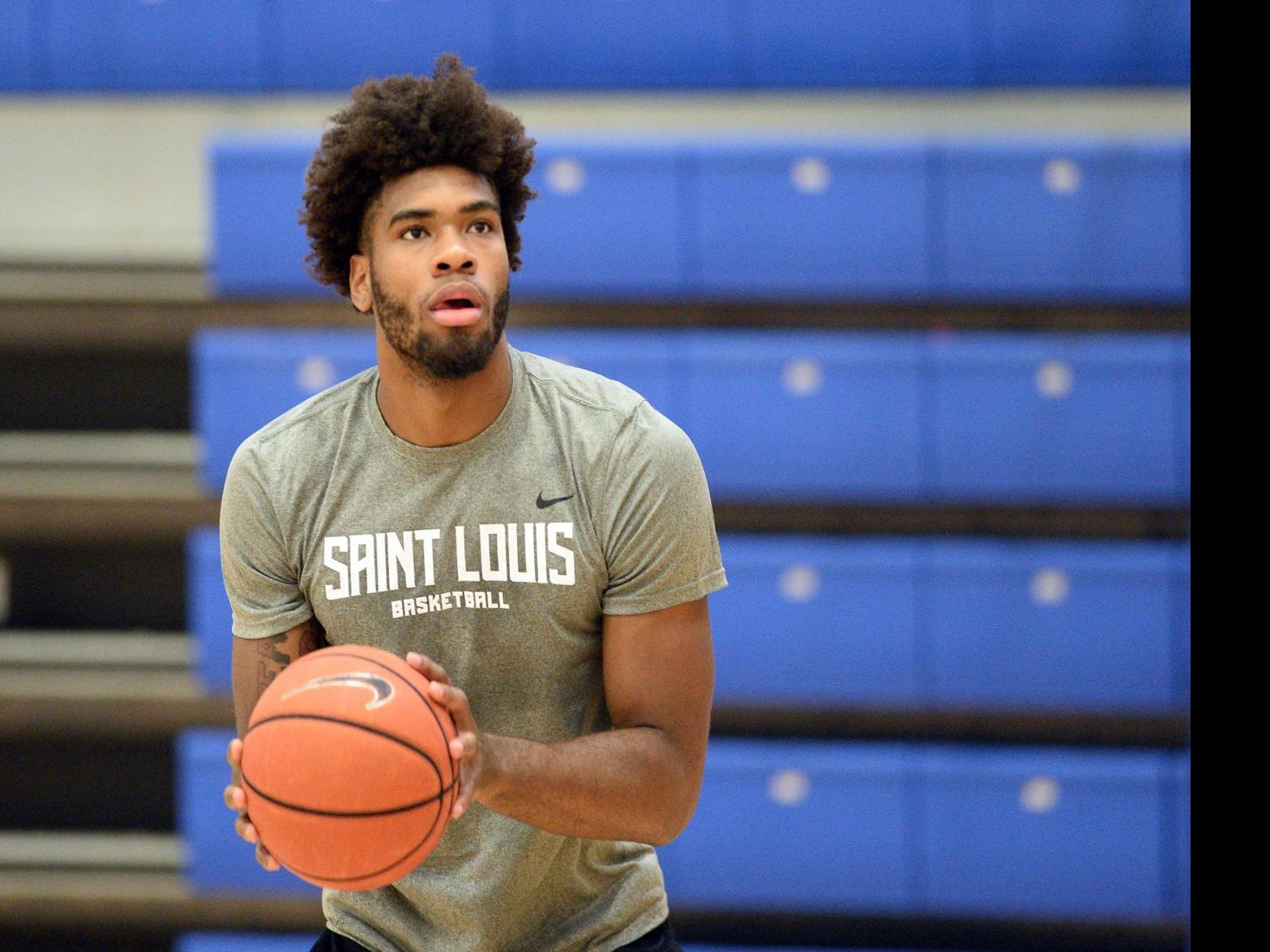 Built Like A Tight End French Pursues Basketball Dream At Slu Slu Billikens Stltoday Com