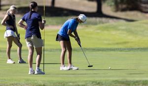 Scenes from the Class 2 District girls golf tournament