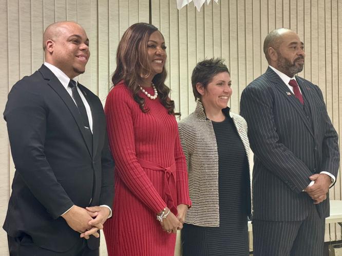 51 mayoral candidates pose for photo at forum