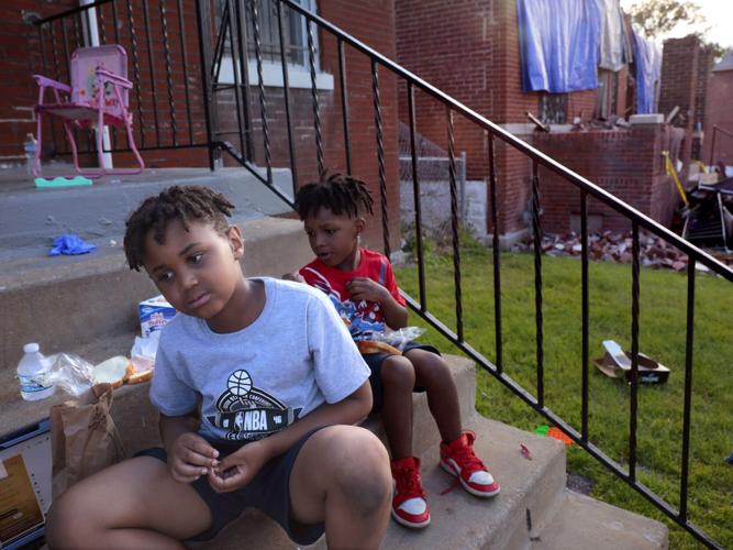 Tornado leaves residents reluctant to separate from damaged property