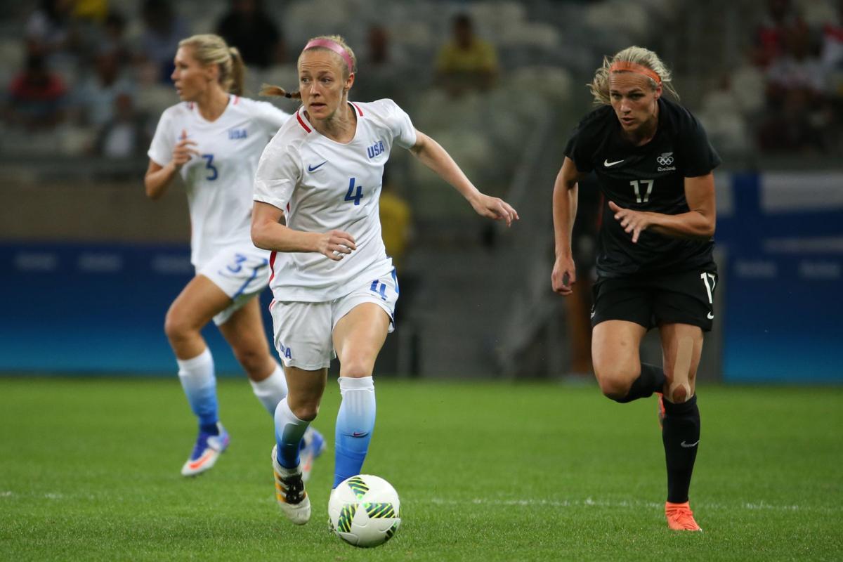 Ladue S Sauerbrunn Has Left A Big Impact On The U S Women S National Team On And Off The Field Soccer Stltoday Com