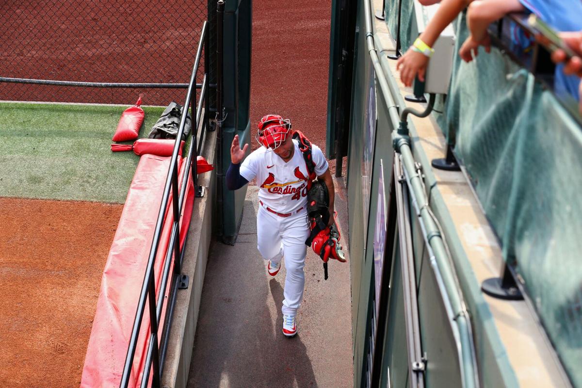 Willson Contreras returns to catcher in Game 1 of Cardinals vs