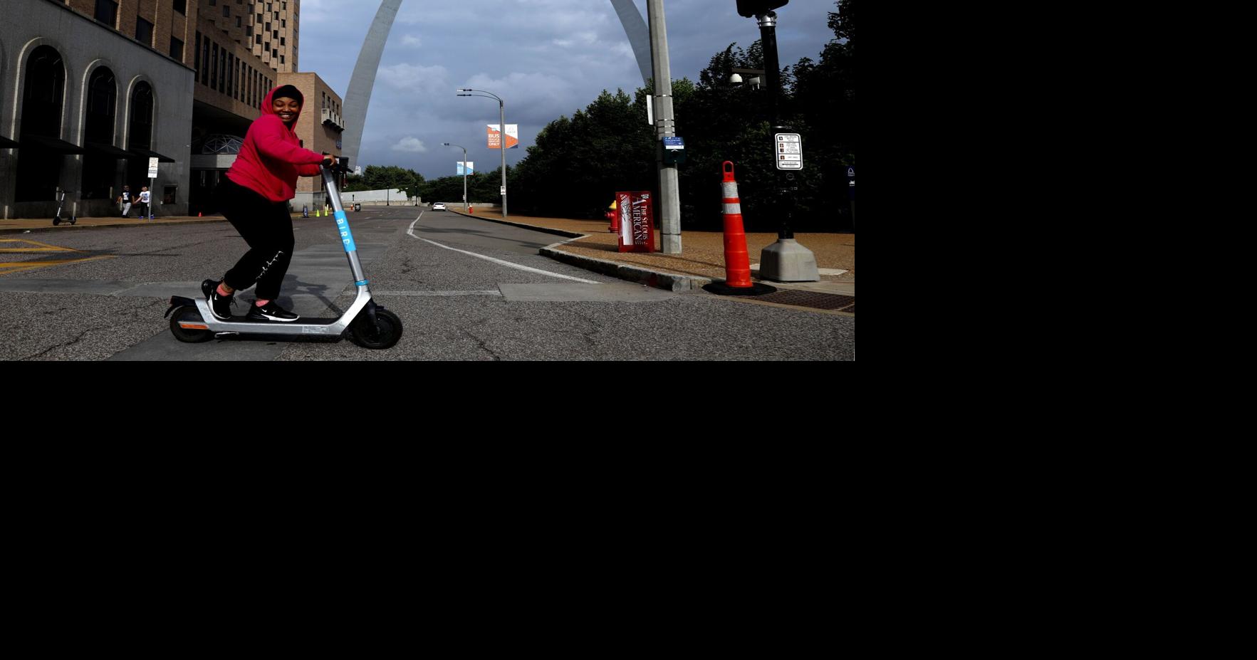 Photos Scooters appear in numbers all over downtown St. Louis