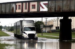 Heavy rain causes flash flooding