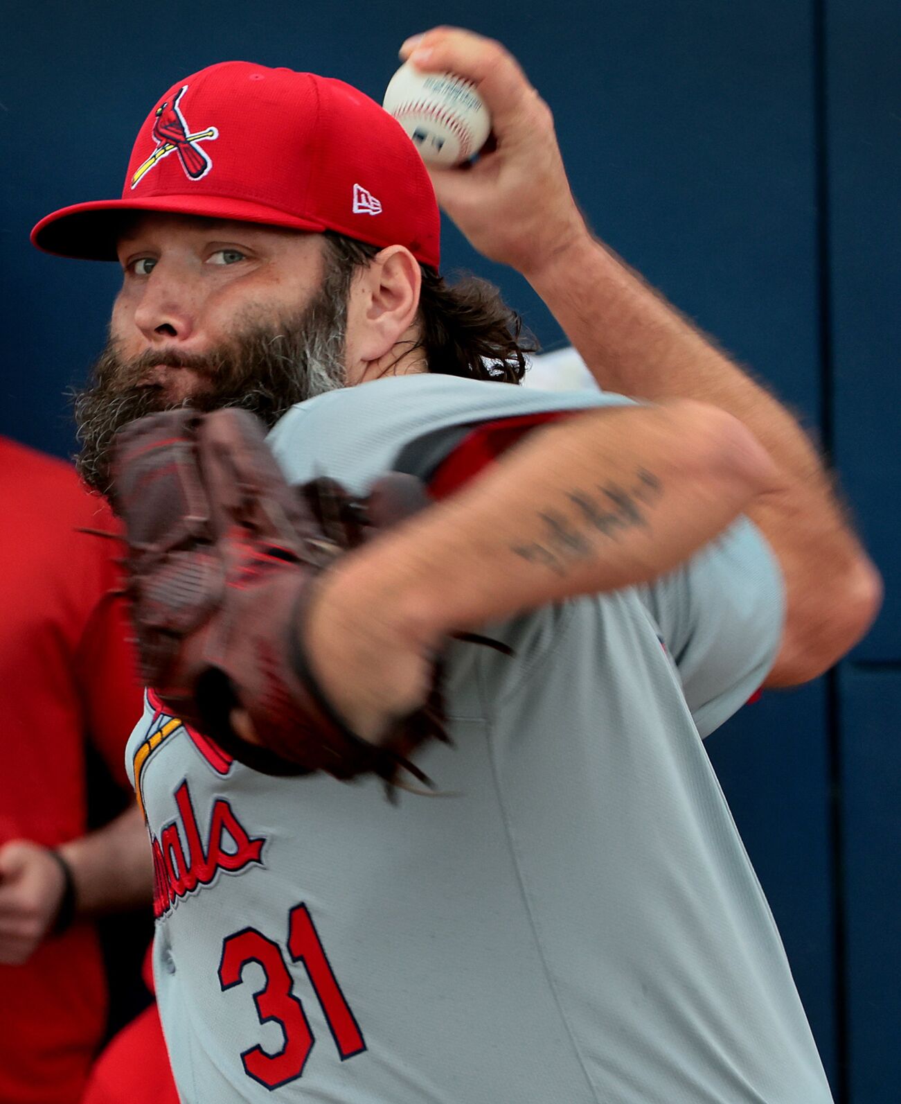 St. Louis Cardinals go retro with batting practice fashion