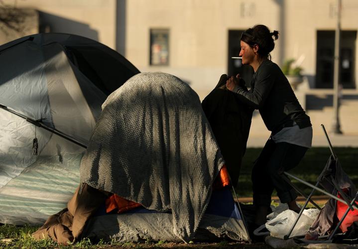 St. Louis city to end ecampment of homeless downtown