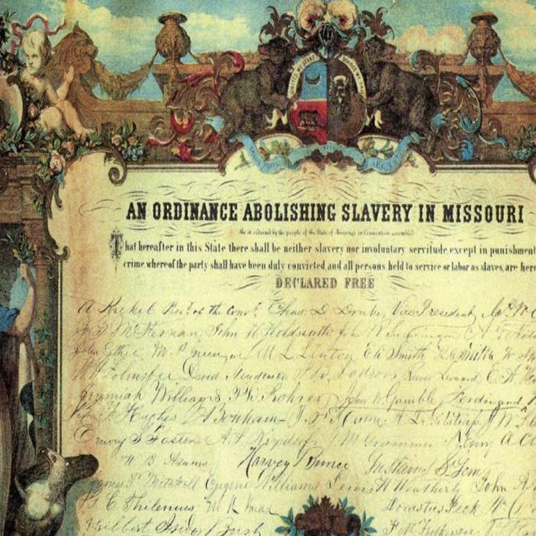 Look Back 250 Missouri Frees Slaves In 1865 As Radicals Ascend