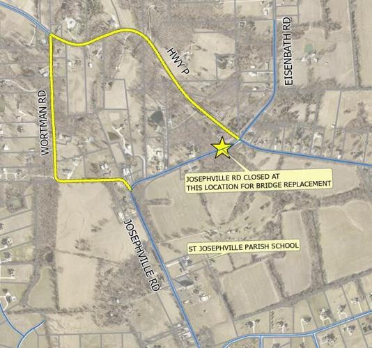 Josephville Road Bridge to Close for Replacement May 11