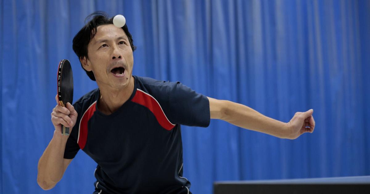 Tom Rees Table Tennis St. Louis Table Tennis Club: Where the competition is always back and forth