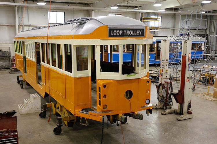 Loop Trolley car