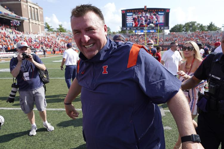2022 Illinois Fighting Illini football schedule, game times, TV, homecoming  date