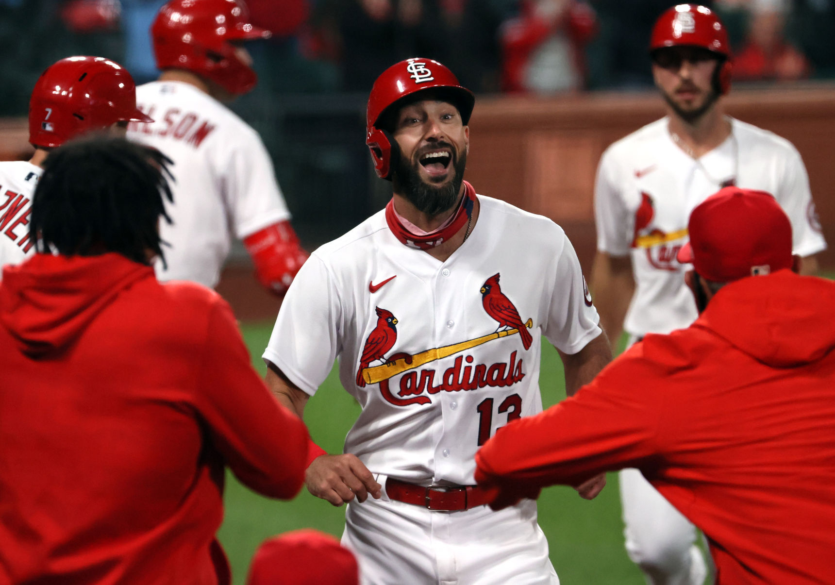 Matt carpenter sale batting practice jersey