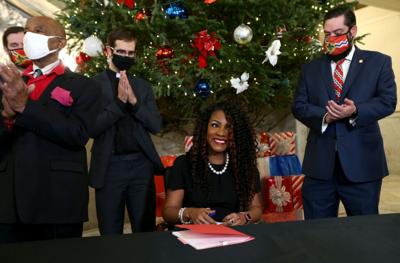 Mayor Tishaura O. Jones Signs Board Bill 132, Repealing, Discriminatory Marijuana Possession in the City of St. Louis