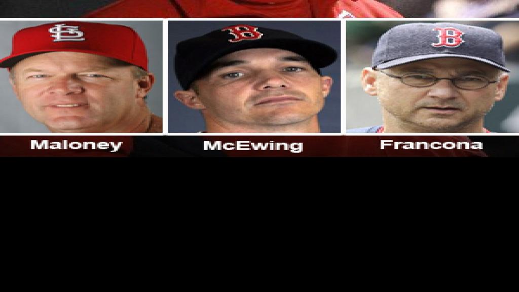 Cards talk to Maloney, McEwing St. Louis Cardinals