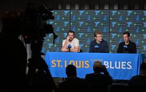 St. Louis Blues press conference