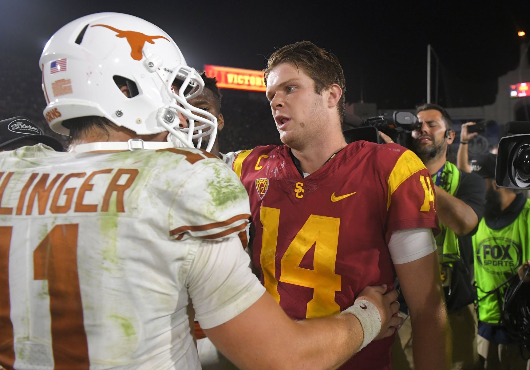 Miller: Sam Darnold, Trojans survive scare the size of Texas