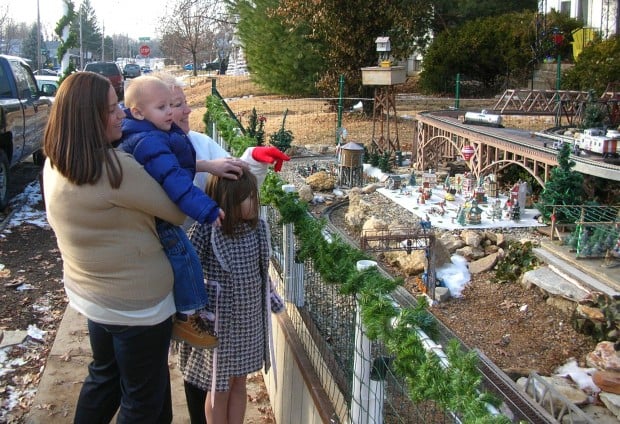 outdoor train set