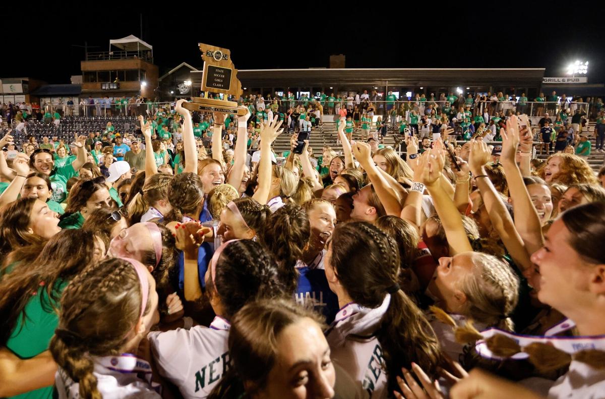 Class 4 girls soccer state championship: Nerinx Hall 2 Eureka 1 (2OT)