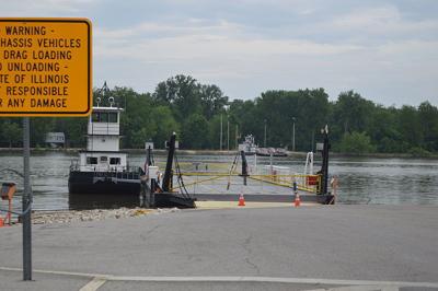 Flooding Closes Brussels Golden Eagle Ferries In Calhoun