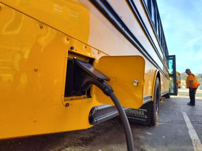 Ritenour School District's new electric buses stuck in limbo