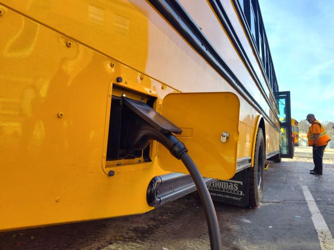 Ritenour School District's new electric buses stuck in limbo