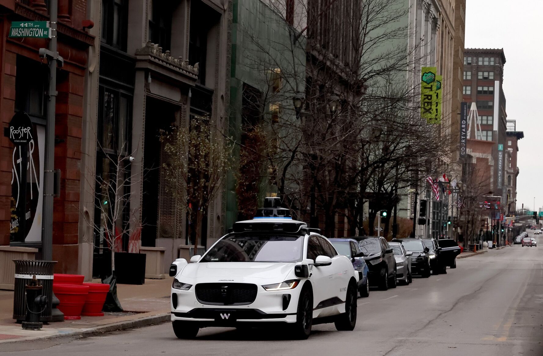 Waymo training in St. Louis