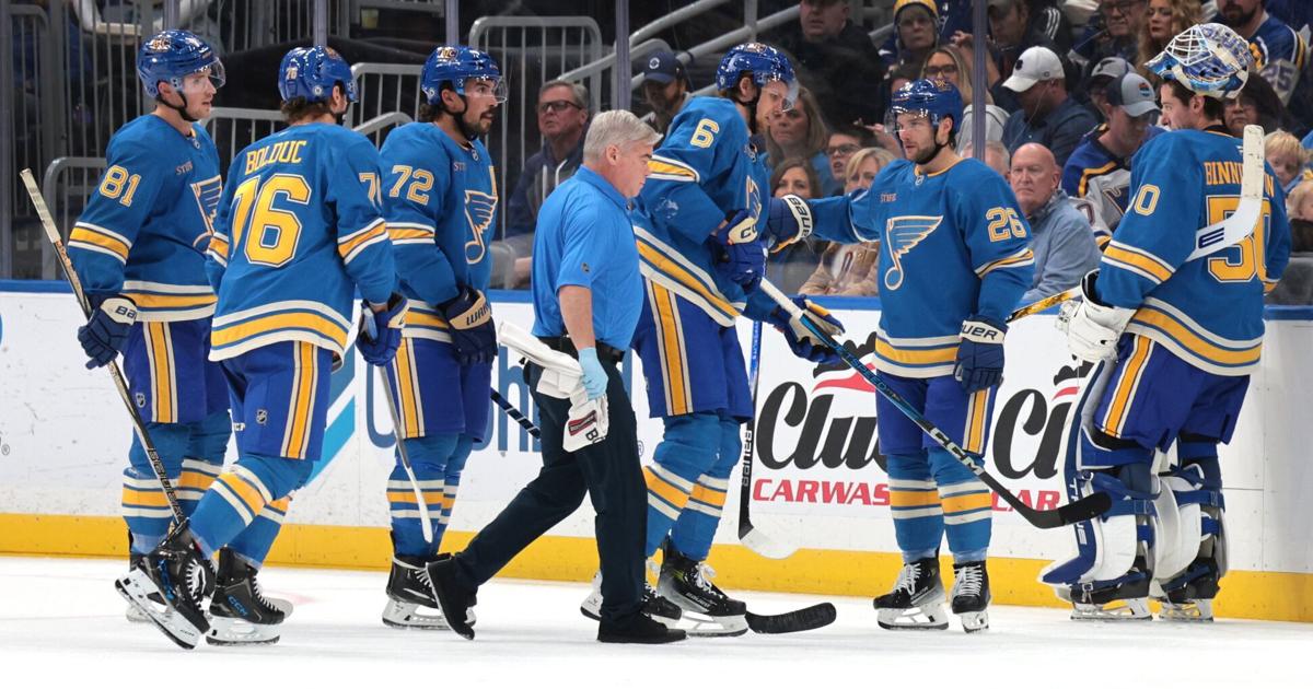 'That's tough': Blues hope for the best as they await diagnosis on injured ...