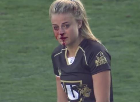 lindenwood rugby player bad her sports georgia break makes social stltoday sensation