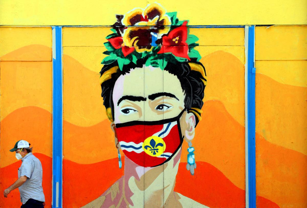 Recalling great art, painted six feet apart
