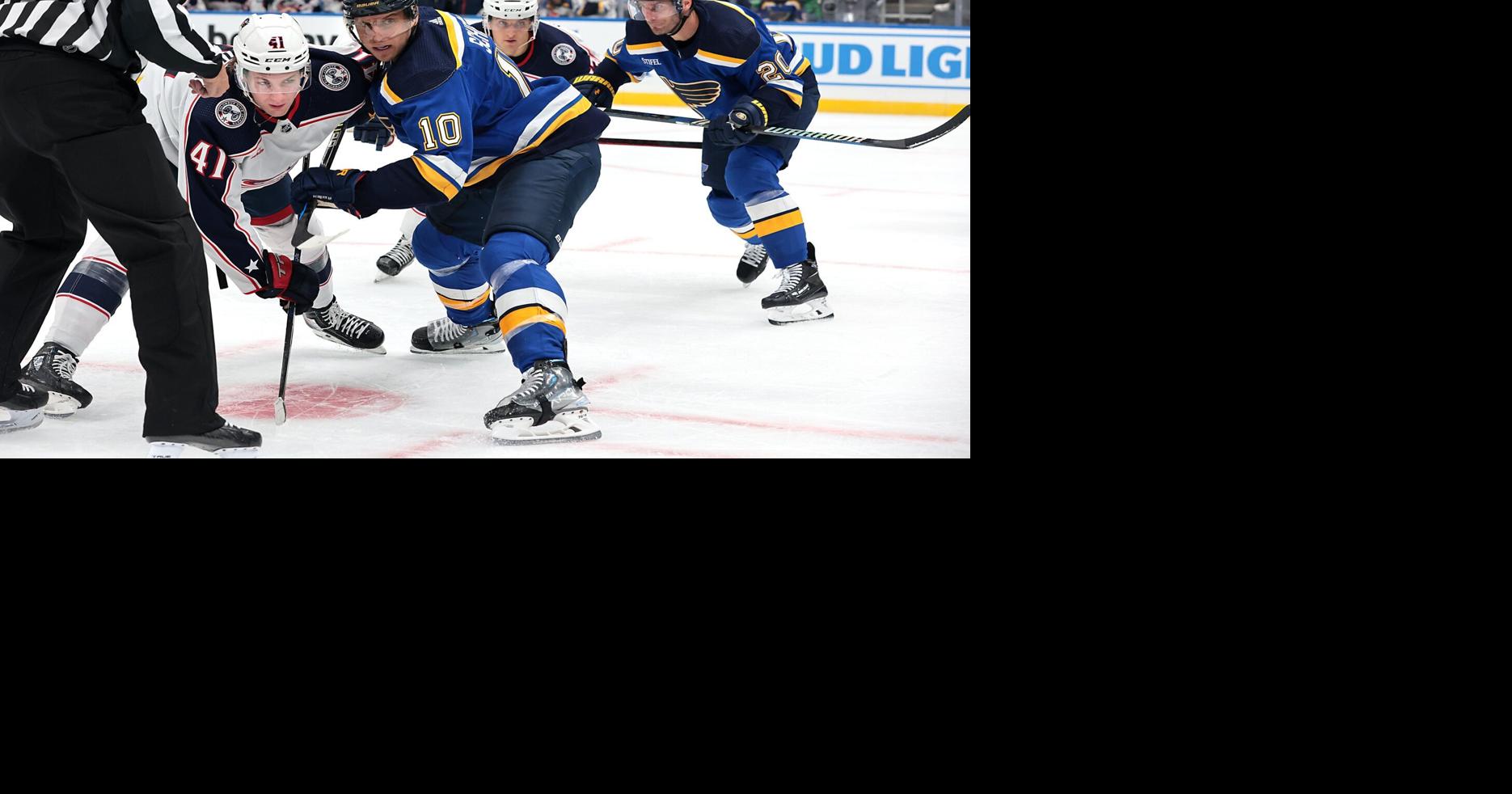 Potential Blues opening night roster comes into focus following