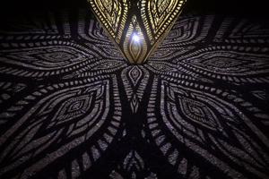 Patterns and light sculpture show at Missouri Botanical Garden