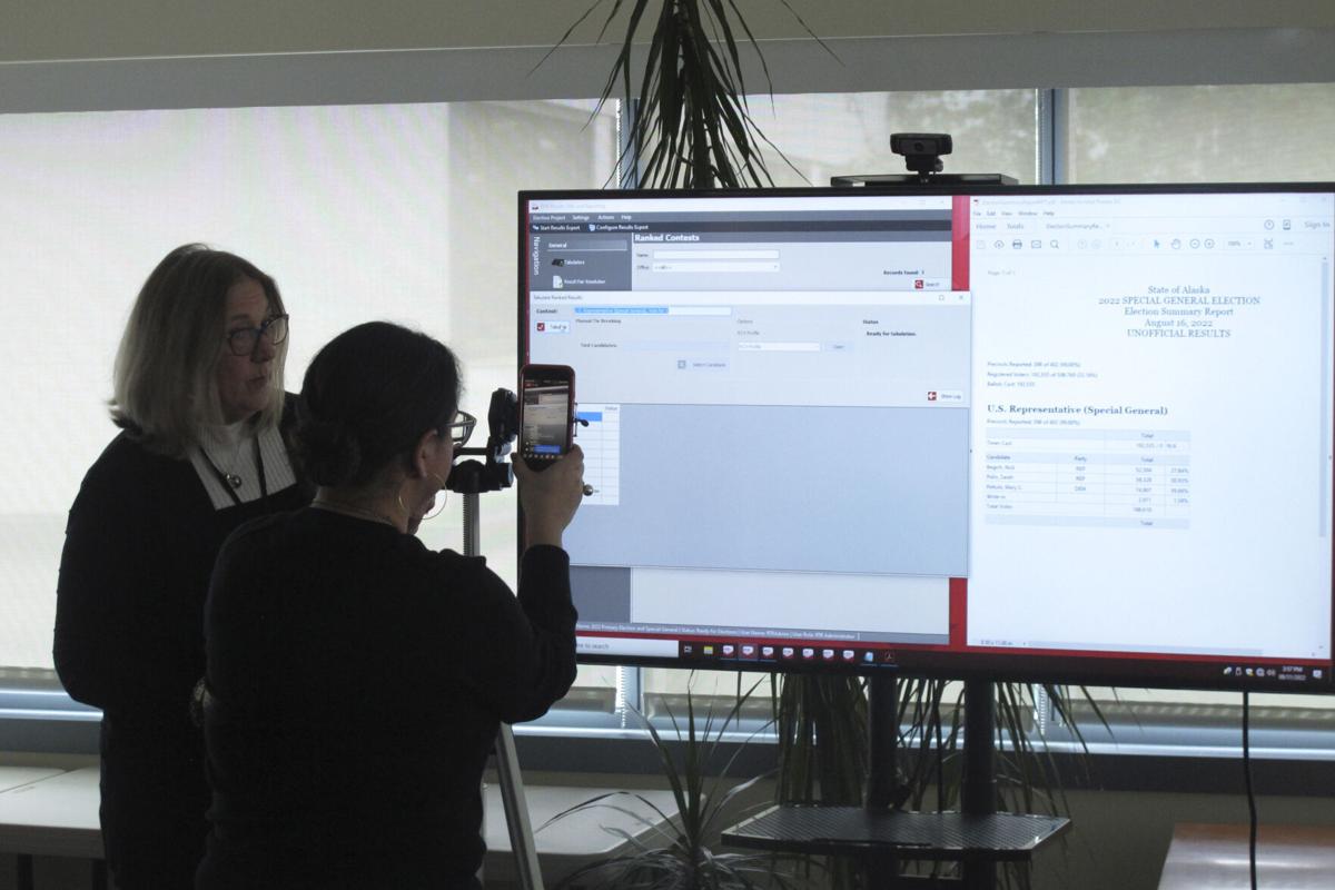 Officials are livestreaming the election results