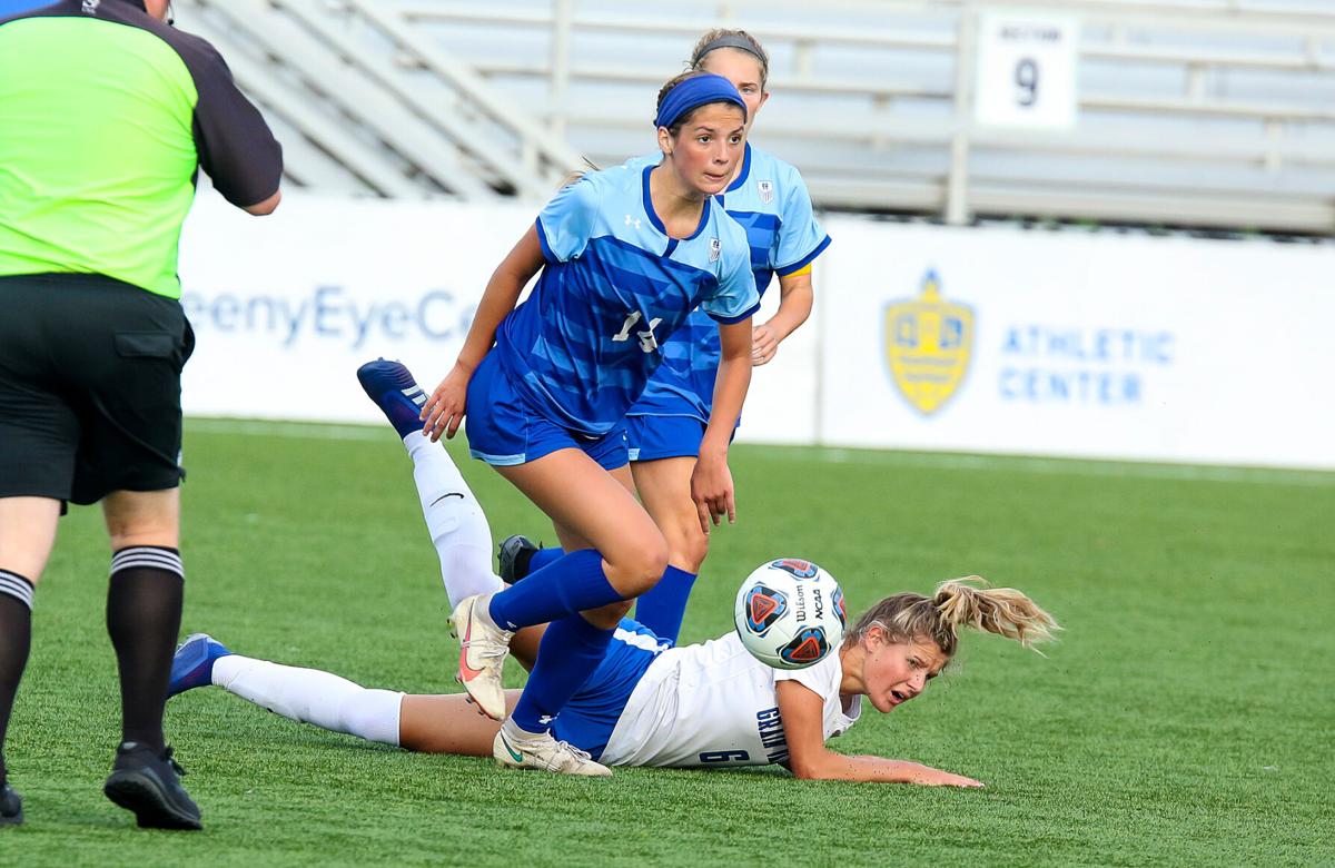 Notre Dame Cant Find Finishing Touch In Class 3 Semifinal Loss To Grain Valley Girls Soccer Stltodaycom