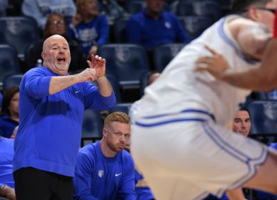 51 University Billikens host the Southeast Missouri State Redhawks