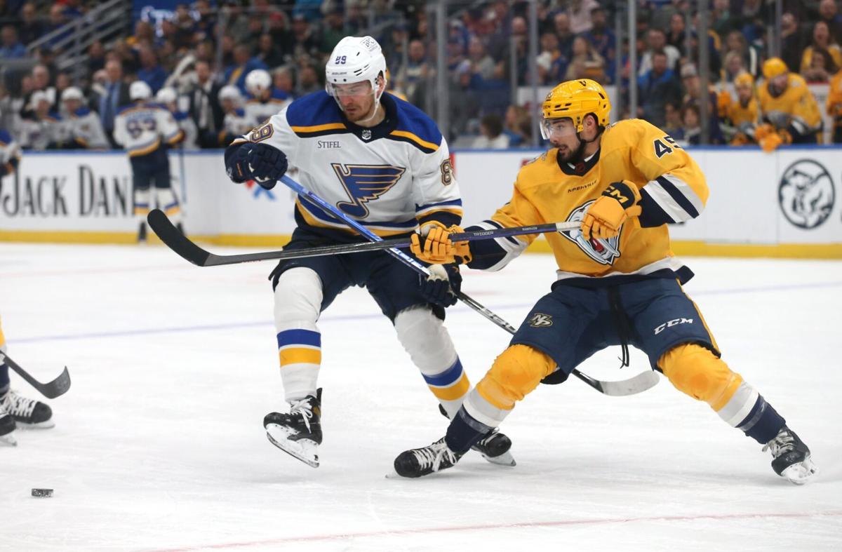 Pavel Buchnevich Scores 100th NHL Goal - St. Louis Game Time